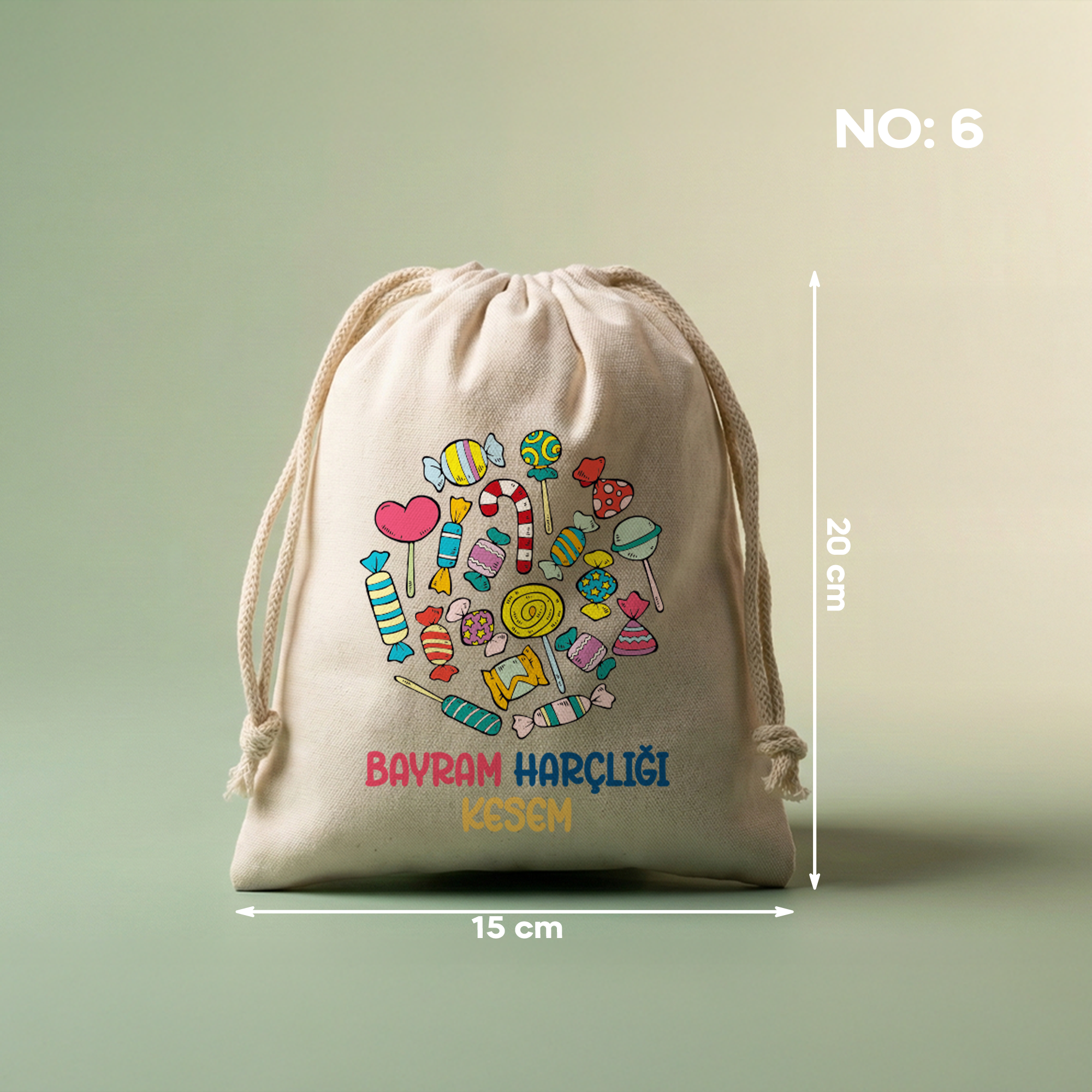 Bayram Harçlık Kesesi - No:6