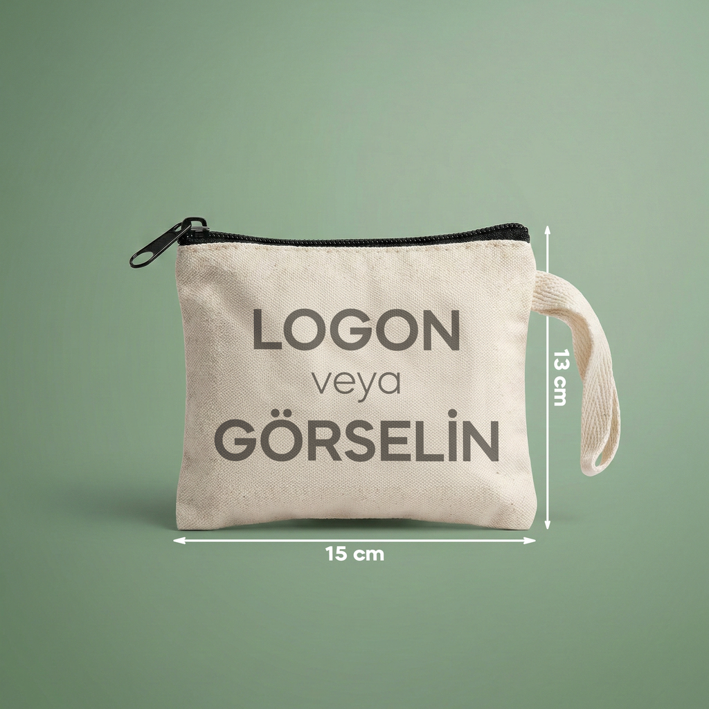 Özelleştirilebilir Kanvas Clutch (15 x 13)