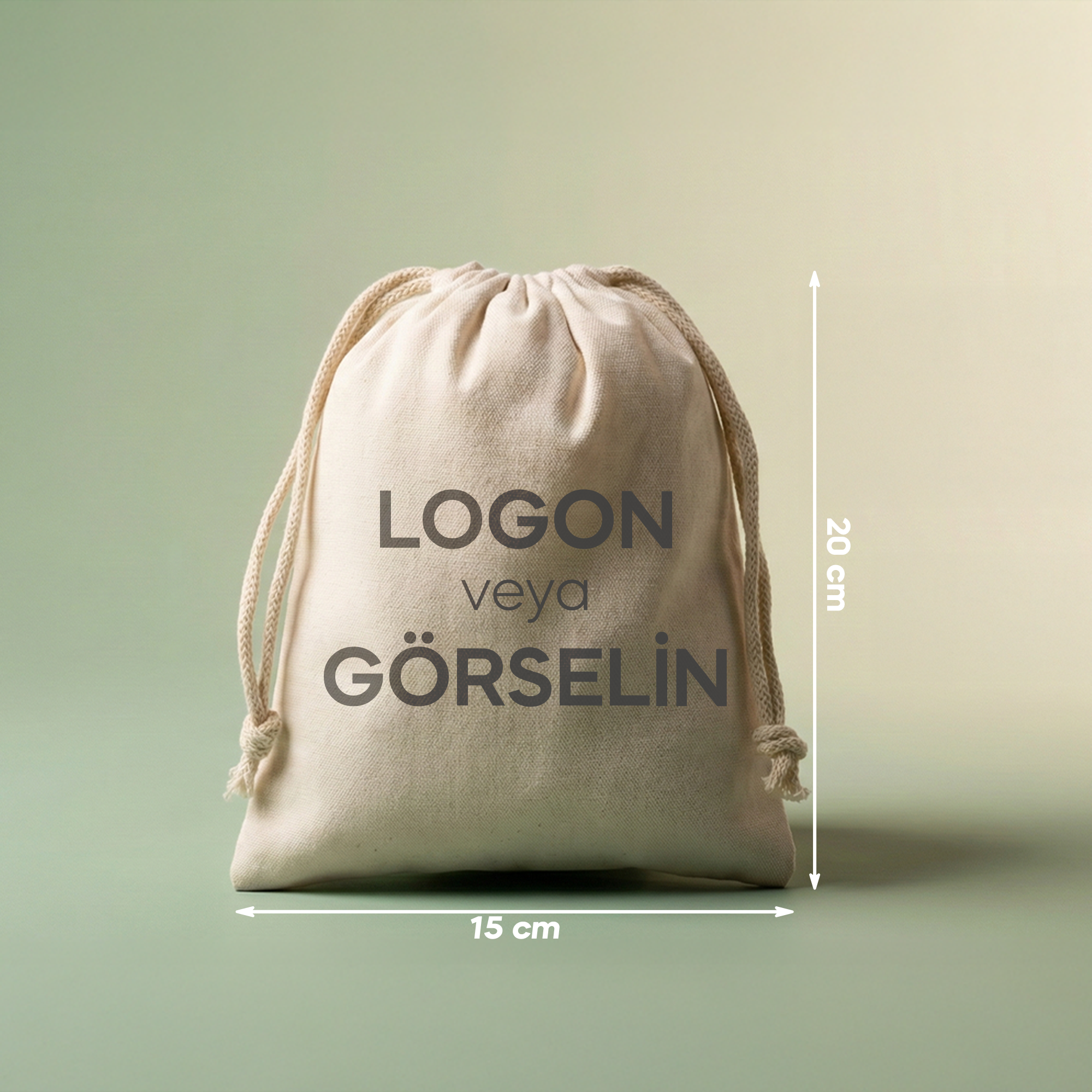 Bez Kese - 15 x 20 (Özelleştirilebilir)