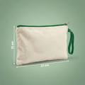 Yeşil - Kanvas Clutch (21 x 15)