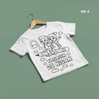 Boyanabilir 23 Nisan Tişört - NO: 4 - Yasasin 23 Nisan