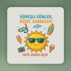 Karne Hediyesi Omuz Çantası - Güneşli Günler Güzel Karneler - No:3
