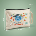 Karne Hediyesi Clutch Çanta - Karne Hediyem - No:4