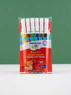 Pensan Kidz 6'lı Keçeli Kalem (Fibre Tip Pens)