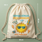 Karne Hediyesi Sırt Çantası - Güneşli Günler Güzel Karneler - No:3