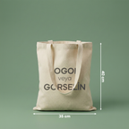 Ham Bez Çanta (Özelleştirilebilir) - 35x40x10 cm