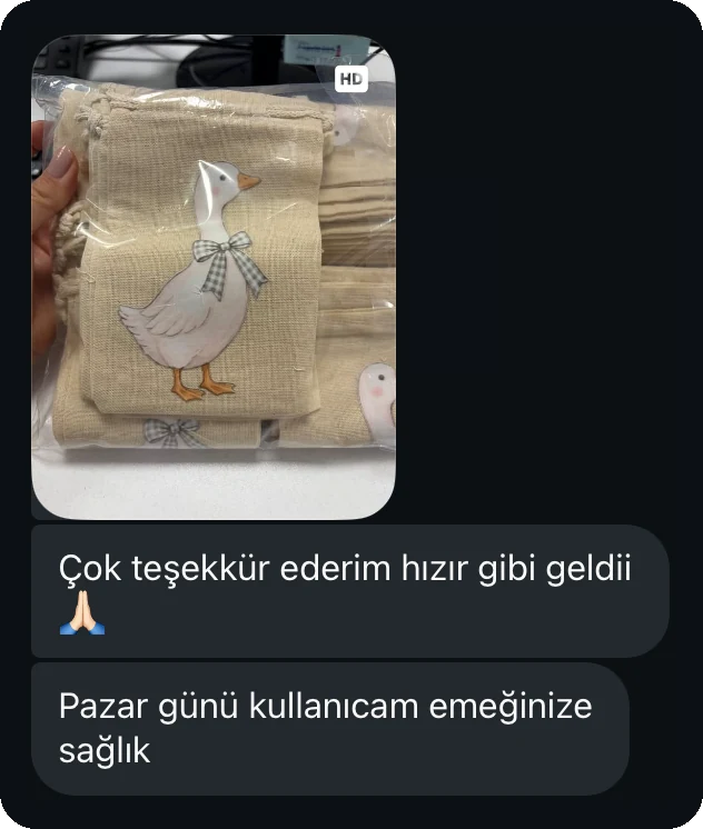 Çok teşekkür ederim hızır gibi geldii 🙏 Pazar günü kullanıcam emeğinize sağlık