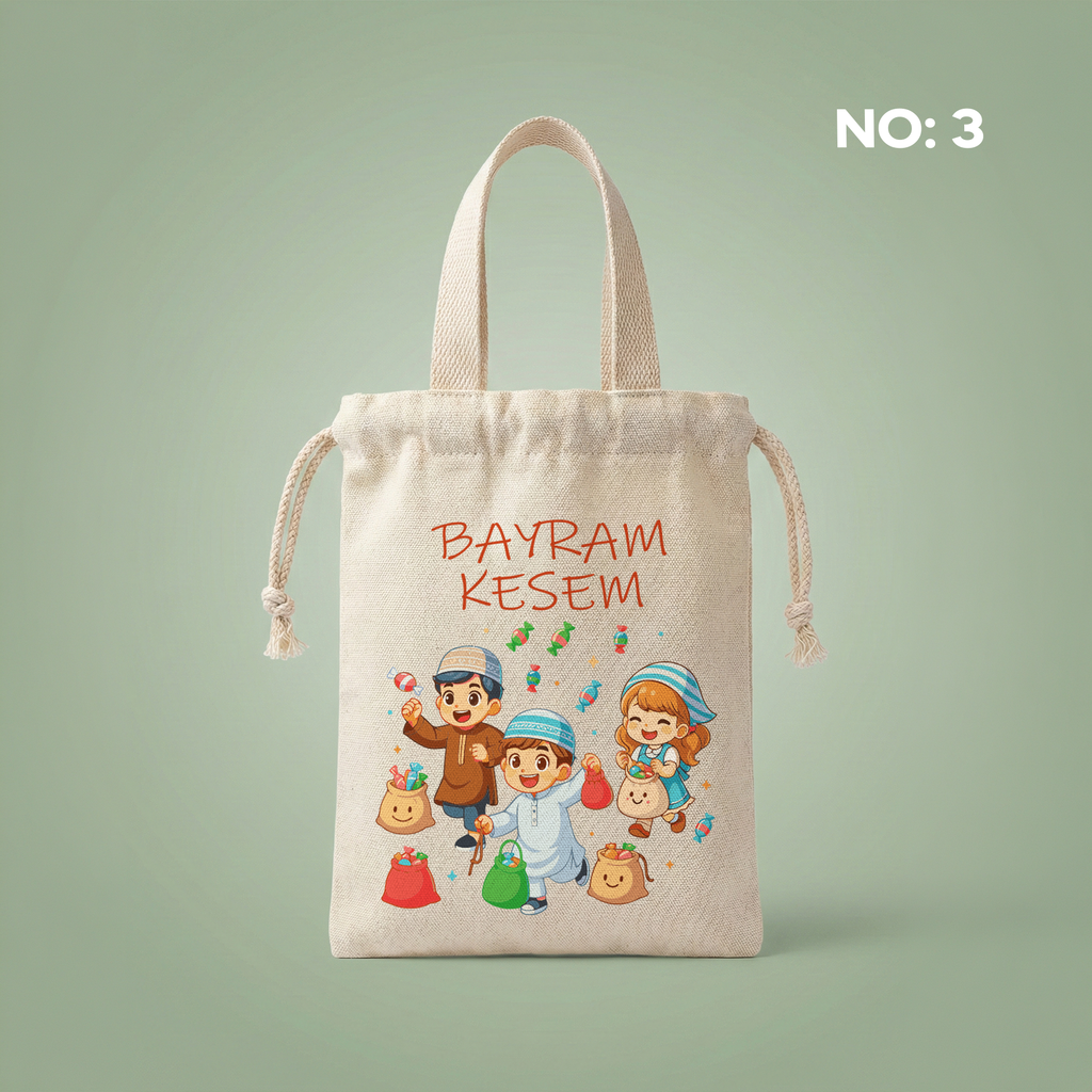 Saplı Bayram Harçlık Kesesi (15x20cm) - No:3