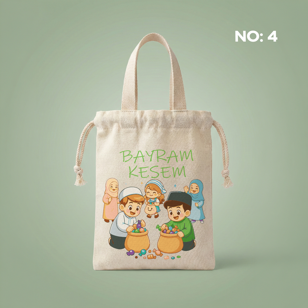 Saplı Bayram Harçlık Kesesi (15x20cm) - No:4
