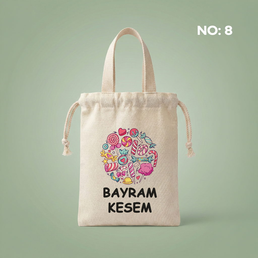 Saplı Bayram Harçlık Kesesi (15x20cm) - No:8