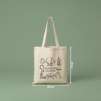 Boyanabilir Ramazan Çantası (20x30cm) - 10 Farklı Tasarım (toplam 10 adet)