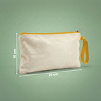 Turuncu - Kanvas Clutch (21 x 10)