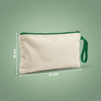Yeşil - Kanvas Clutch (21 x 10)